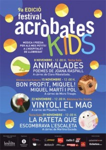 Festival Acrobates Kids amb Plàudite Teatre