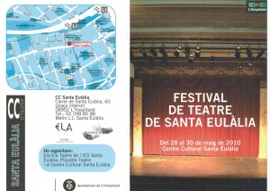 8è Festival d'Arts Escèniques de Sta Eulalia L'H 2010