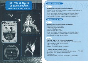 9è Festival d'Arts Escèniques de Sta Eulalia L'H 2011
