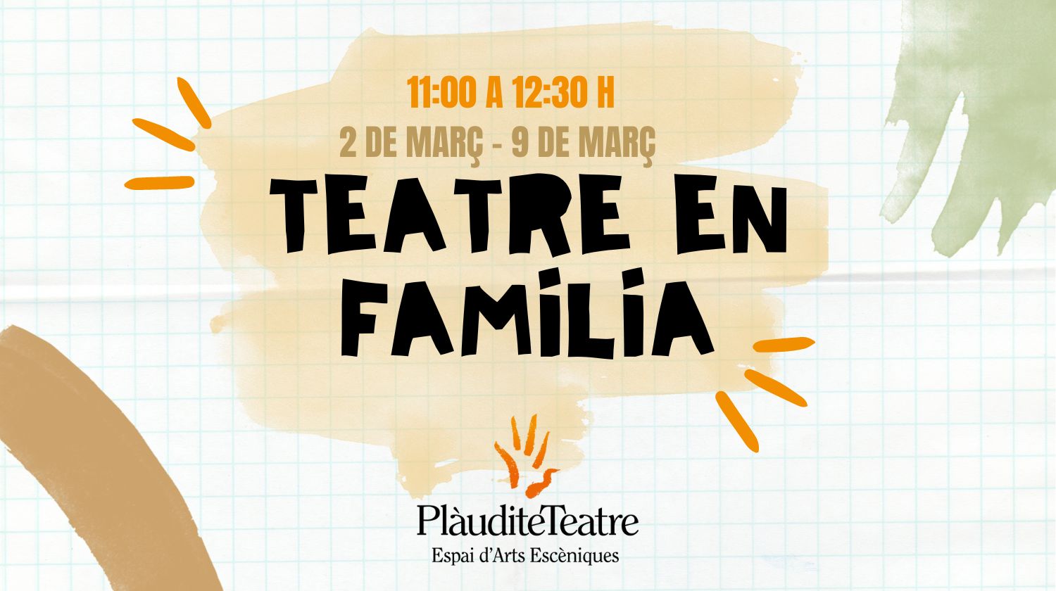 Taller de Teatre en família amb Plàudite Teatre